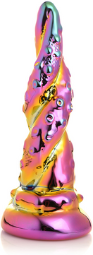 Creature Cocks by XR Brands Enchantress - Rainbow Verre - 16 cm