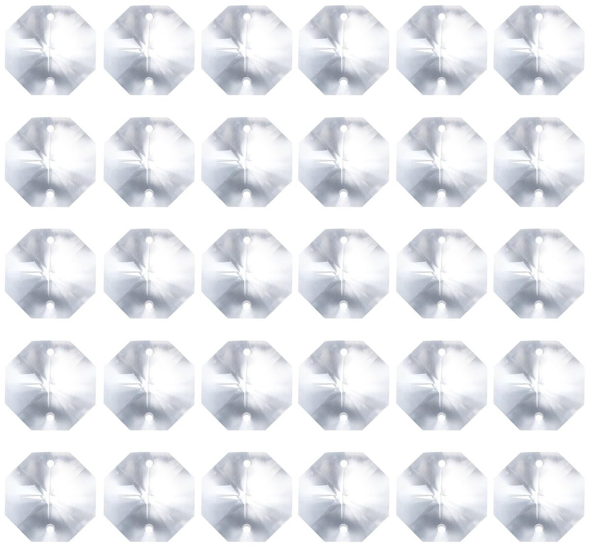Merkloze K9 Kristallen Octagon Beads voor Decoratie en DIY Projecten