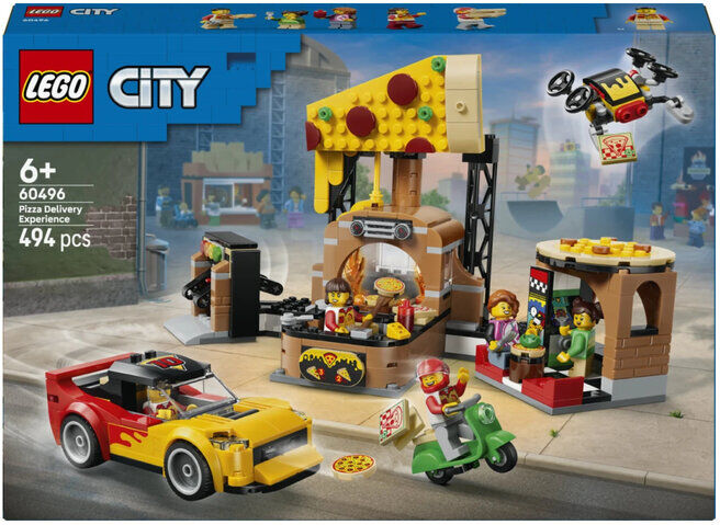 Lego ENTREGAS DE PIZZA 60496