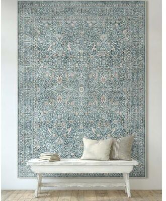 Well Woven Asha Isolde Vintage Oriental Flat-Weave Area Rug