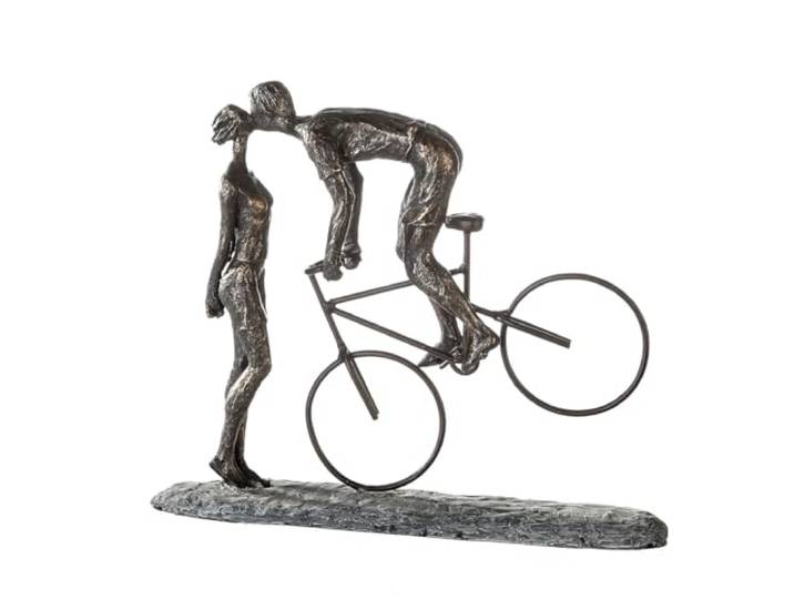 Casablanca - Object, decoratief object, figuur, sculptuur - Kiss Me - Poly - Hoogte: 36 cm