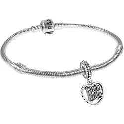Pandora 31328 Damen-Armband Silber 18. Geburtstag Geschenkset, 20 cm
