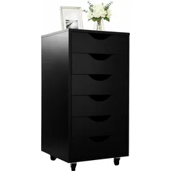 Relaxdays, Rollcontainer, Rollcontainer (40 x 40 x 78 cm)