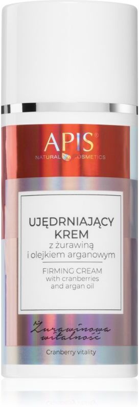 Apis Natural Cosmetics Cranberry Vitality light firming cream for face, neck and chest 100 ml