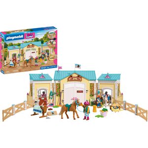 playmobil Spielset I LOVE HORSES 72127, ab 4 Jahre, Großer Reiterhof, 231 Teile