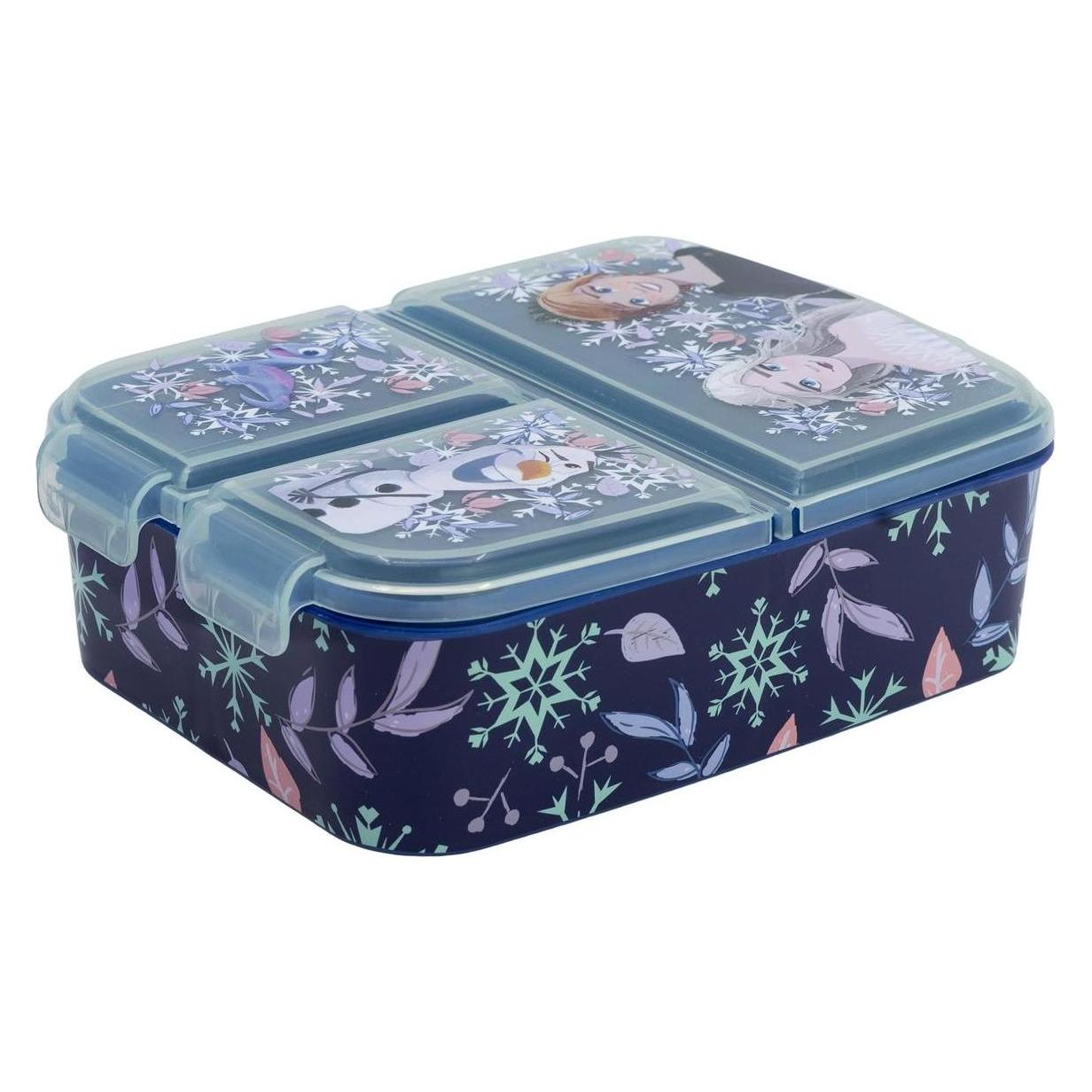 Stor Frozen "Snowy Tale" - Lunchbox mit Fächern (81020)