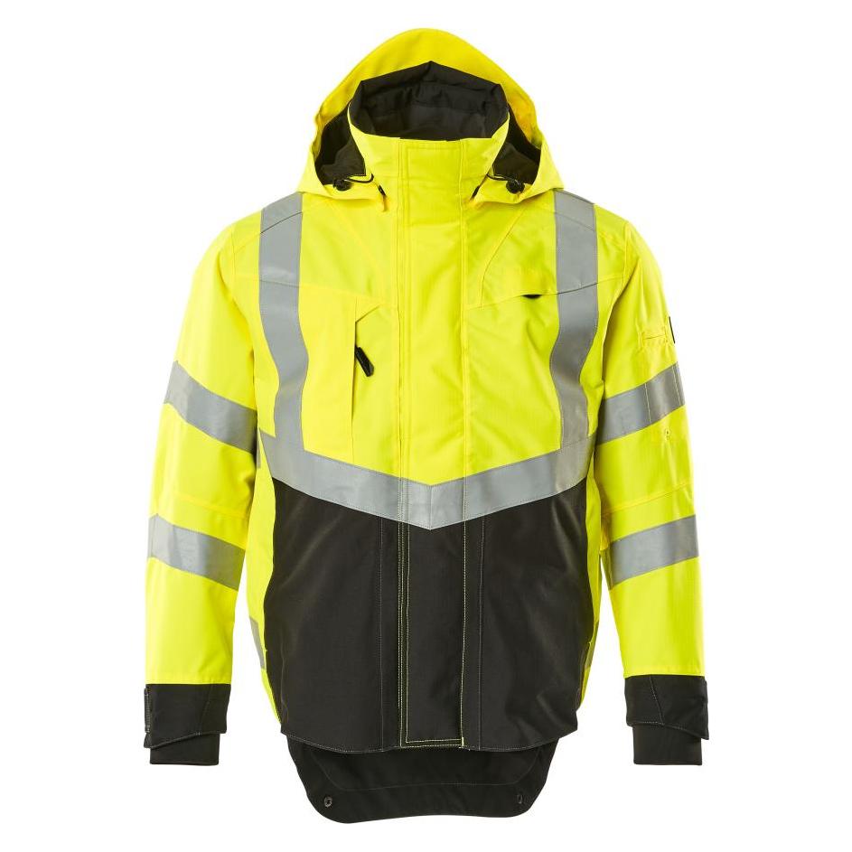 Mascot Harlow Jacke Grösse 3XL, hi-vis gelb/schwarz (3XL) (10002146202255)