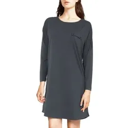 Femilet Luna Big Shirt LS Dunkelgrau Medium Damen