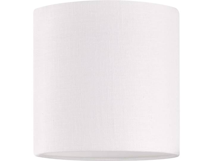 Lampenschirm Shine weiss Leinen B 18 cm - Lampenschirm