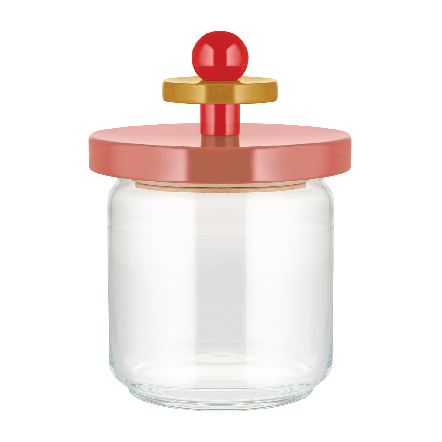 Alessi Twergi opbergpot Roze 0,75 l