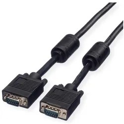 Roline VGA — VGA (6 m), Videokabel, Schwarz