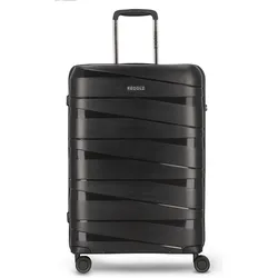 Redolz Essentials 10 MEDIUM 4 Rollen Trolley 67 cm, Koffer, Schwarz