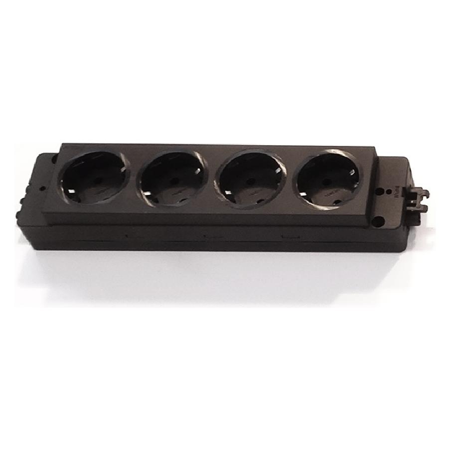 Hammerbacher 4-fach Steckdosenleiste BRD (VELSL40DE)