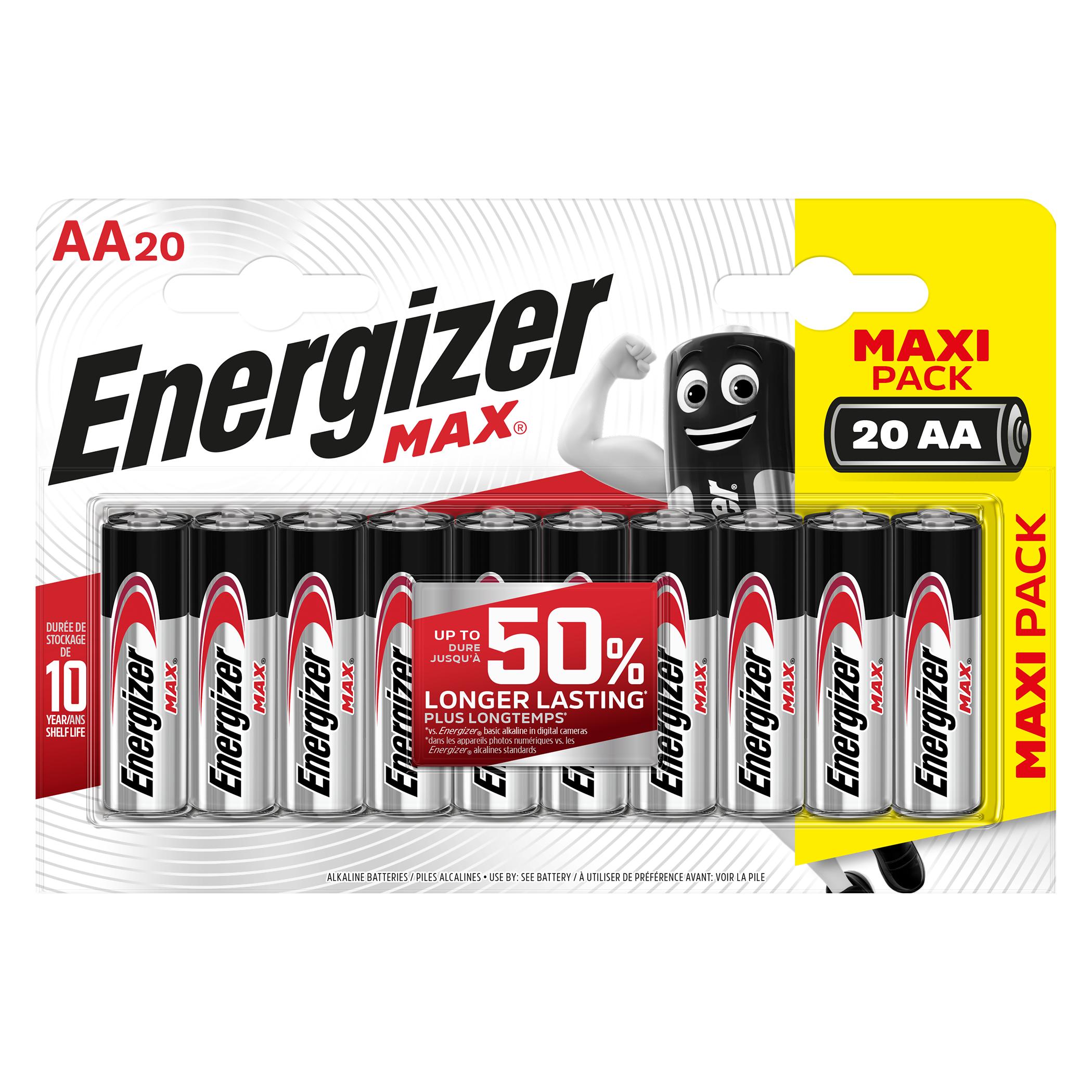 Energizer Max (20 Stk., AA) (E302275300)