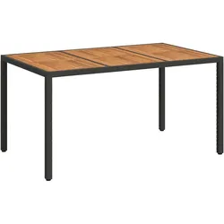 vidaXL, Gartentisch + Balkontisch, Dea (150 x 90 x 75 cm)