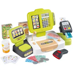 Smoby Elektronische Supermarktkasse XL, gruen