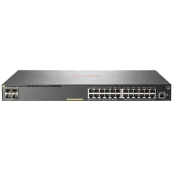 Aruba HPE 2930F 24G (24 Ports), Netzwerk Switch, Schwarz