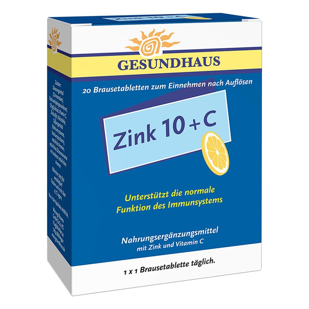 Wörwag Pharma GmbH & Co. KG Zink 10 + C Brausetabletten 01247122