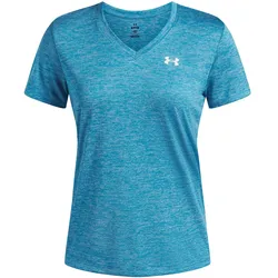 Under Armour, Damen, Sportshirt, Tech Ssv- Twist - ether blue (M), Blau