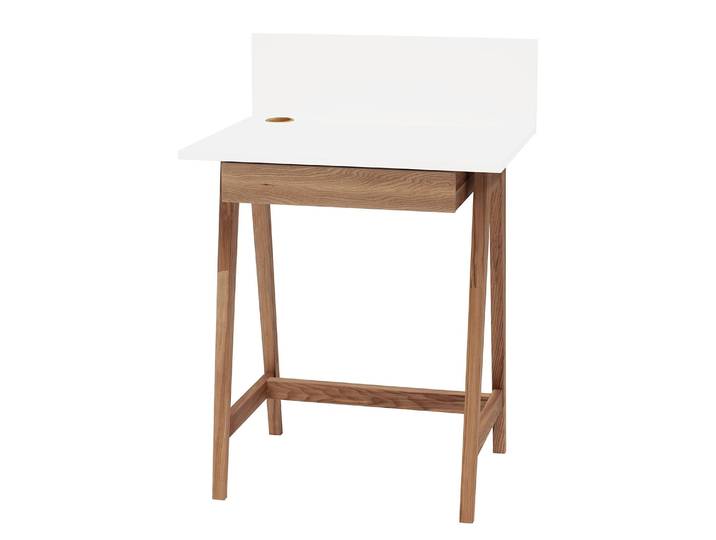 Bureau Ophelia II 65cm Blanc/Blanc