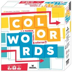 Moses Color Words - 3 Farben, 1 Tafel, 6 Wörter!