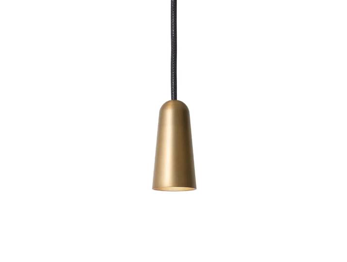 Konsthantverk Pendule Massiv laiton brut, rond