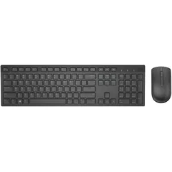Dell Km636 (DE, Kabellos), Tastatur, Schwarz