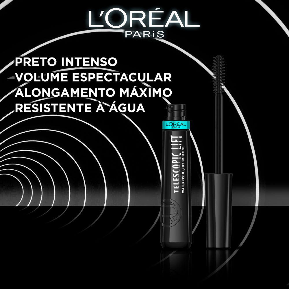 L'Oréal Paris Telescopic Lift Mascara 9,9mL Black Washable