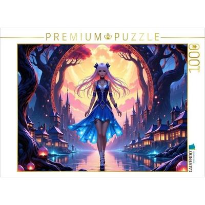 CALVENDO Puzzle Das magische Isekai-Portal | 1000 Teile Lege-Größe 64x48cm Foto-Puzzle für glückliche Stunden