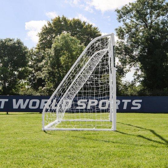 Famanu Fußballtor wetterfest mit Netz - 3m x 2m