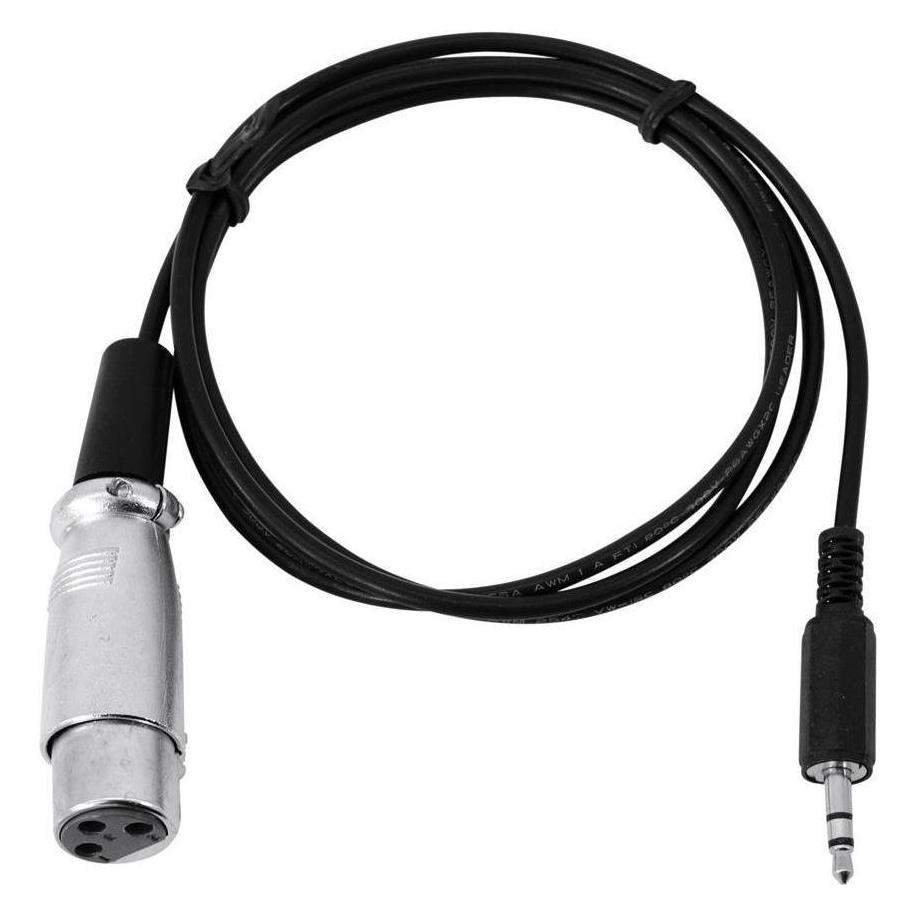 Eurolite XLR - 3.5 mm Klinke (1 m, AUX Kabel, XLR Kabel) (51916210)