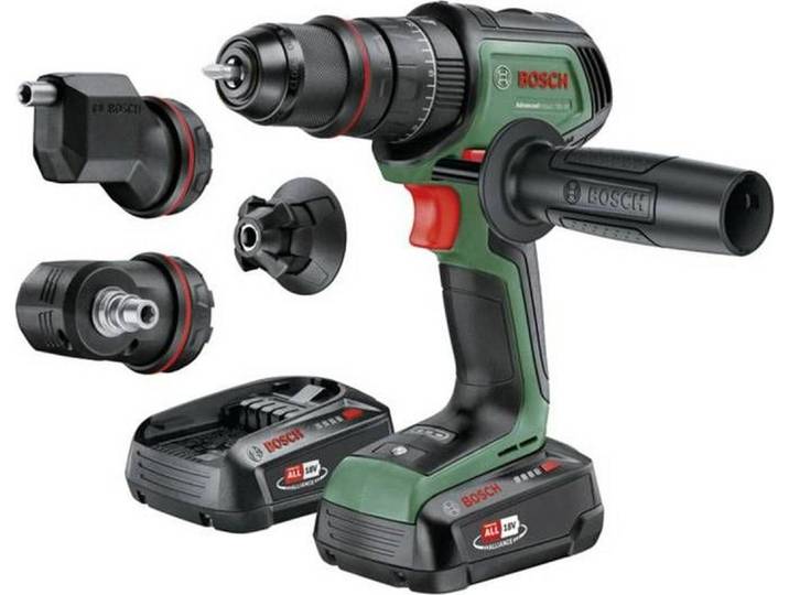 Akku-Schlagbohrmaschine AdvancedImpact 18V-80 QuickSnap, 2x Akku 2.5Ah, Aufsätze
