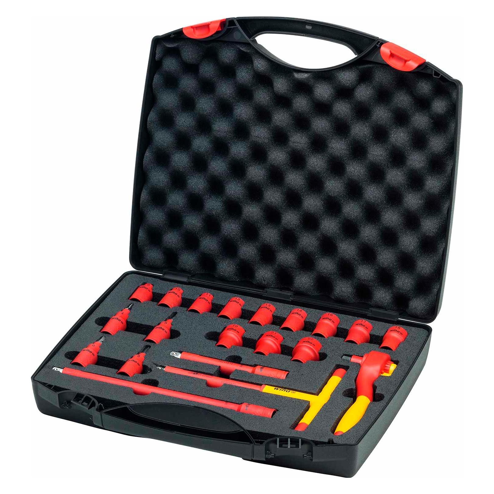 Wiha Ratschenschlüssel Set isoliert 3/8" (43023)