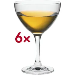 Rona Sektschale / Martiniglas Martini / Saucer Champ 08 Classic Cocktails 250 ml unge transparent, 14.4 cm