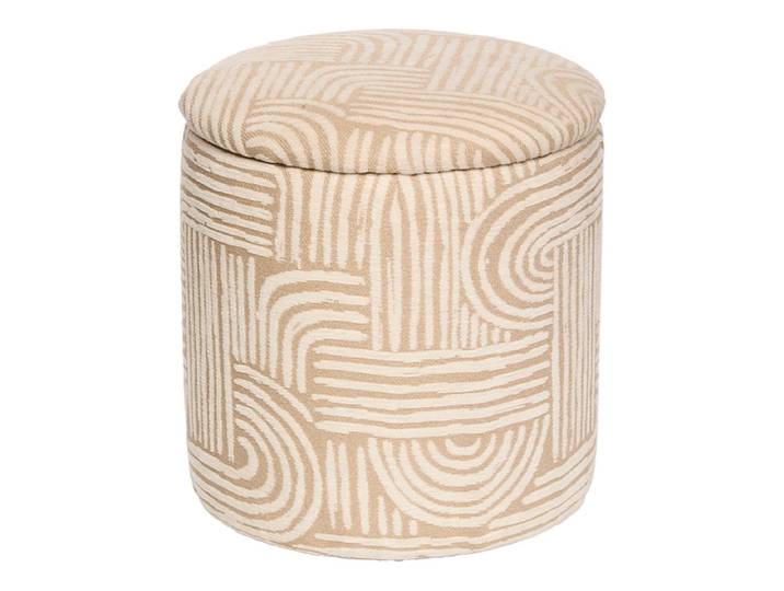 Hocker ATMOSPHERA RAFIA 31x31x34cm polyester beige