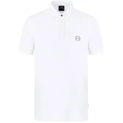 Armani Exchange Herren Polo Shirt Elegance White - M - M