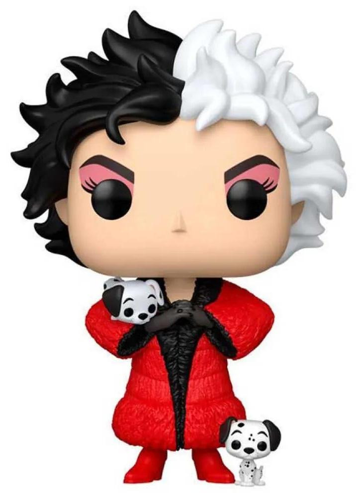 Funko POP! Disney Vinyl Figuur Cruella De Vil 101 Dalmatiërs 1996, 9 cm