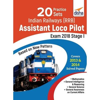 20 Practice Sets for Indian Railways (RRB) Assistant Loco Pilot Exam 2018 Stage I, Taschenbuch von D. C. Er. Gupta, Disha Publication,