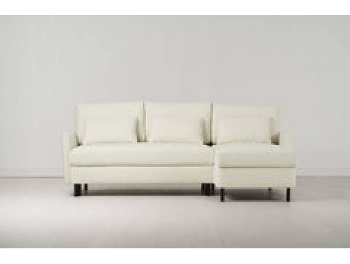 Model 12 Dreisitzer-Schlafsofa mit Chaiselongue rechts,