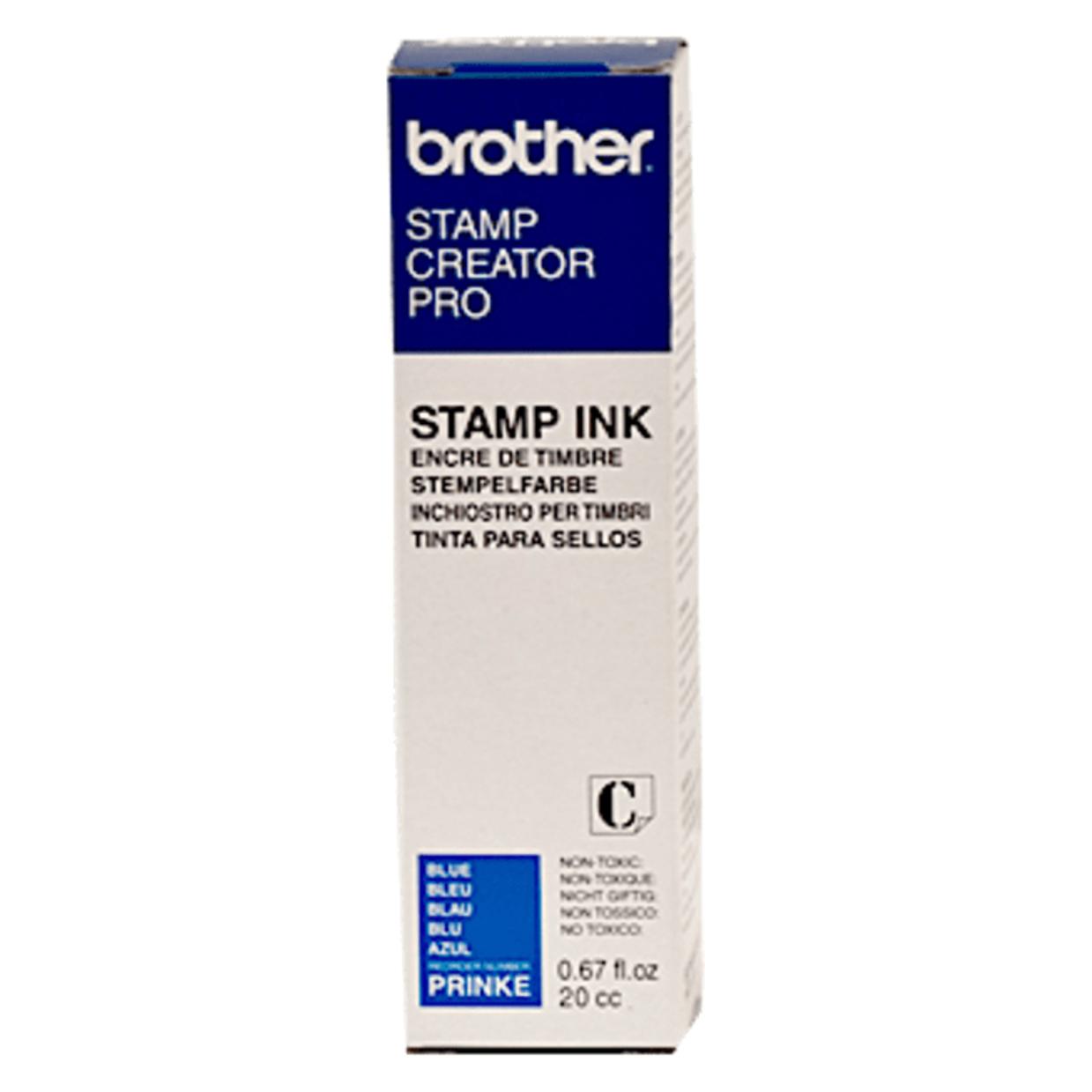 Brother Blau - Original - Nachfülltinte - für StampCreator PRO SC-2000 (B) (PRINKE)