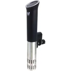 Wartmann Sous Vide Stick WM-1508-SV IPX7 + Waterbak, Dampfgarer + Reiskocher, Schwarz