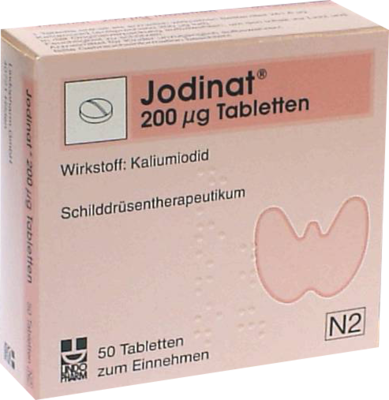 Aristo Pharma GmbH JODINAT 200 µg Tabletten 50 St 04531177