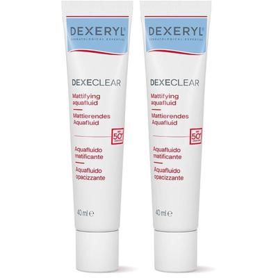 Dexeryl Dexeclear mattierendes Aquafluid SPF 50 2x 2x40 ml Emulsion