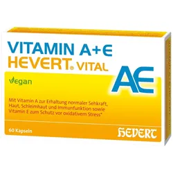 Vitamin A+E Hevert Vital Kapseln 60 St