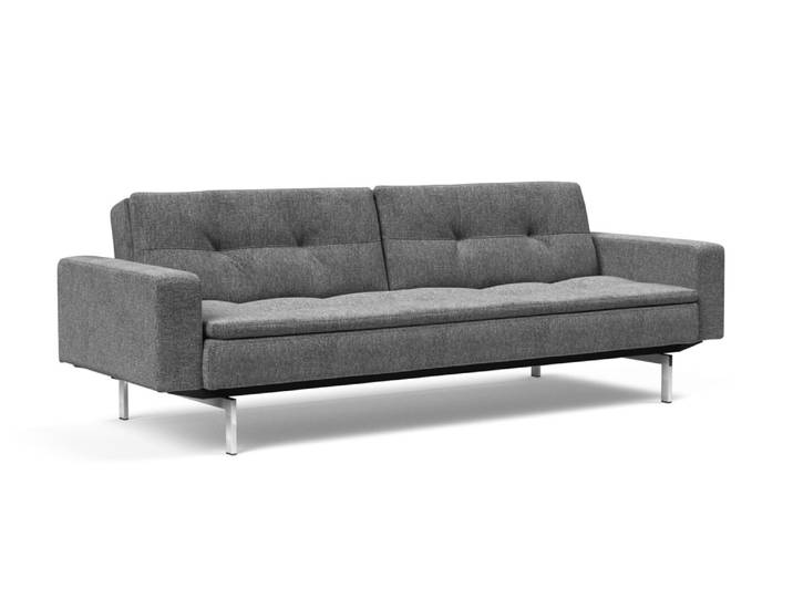 Klappsofa, Pflegeleicht, Modern, 115×210 cm, Mit Armlehne, Innovation
