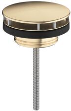Hansgrohe Waschtischventil 50001140 nicht verschließbar, für Waschbecken, brushed bronze