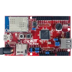 DIGIL 410-302 - Wi-FIRE: WiFi-fähiges PIC32MZ-Mikrocontroller-Board
