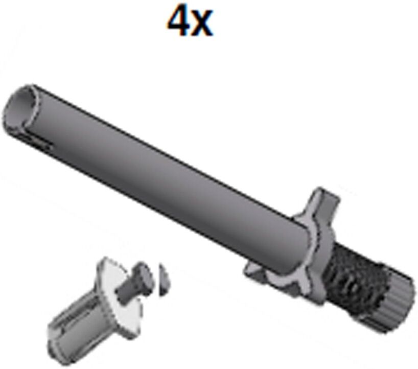 Zarges PaxTower Rollenadapter 4 Stück