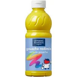 LEFRANC BOURGEOIS Gouache Redimix Temperafarbe gelb 500,0 ml