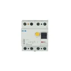 Eaton EP-501258 RCCB, 25A, 4p, 100mA, Typ G/F FRCDM-25/4/01-G/F EP501258
